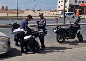 حملة أمنية واسعة بالدار البيضاء تستهدف الدراجات النارية المخالفة لقانون السير