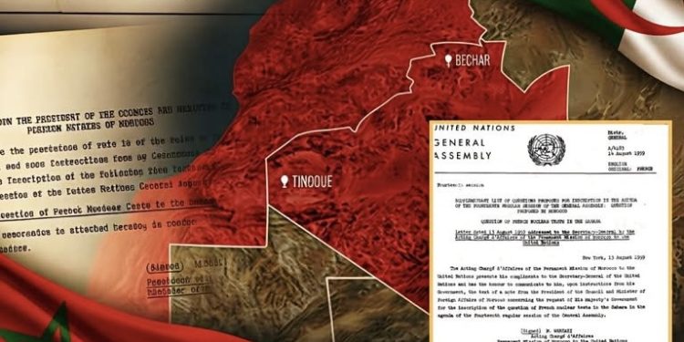 «قبل استقلال الجزائر: وثيقة أممية من 1959 تعيد فتح ملف الصحراء الشرقية المغربية »