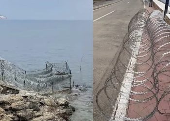 الأسلاك الشائكة تعود إلى محيط سبتة وسط تأهب أمني مغربي