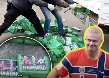 العثور على شحنة كوكايين تحمل صورة هالاند في الإكوادور