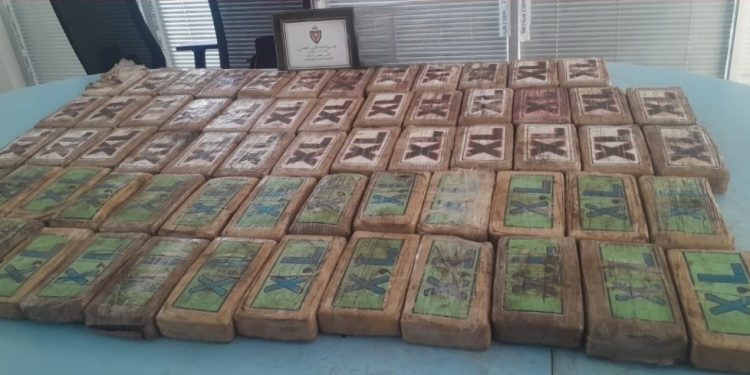إحباط محاولة لتهريب أكثر من 75 كيلوغرامًا من الكوكايين بمعبر الكركارات