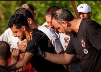 صدمة في الأهلي..إصابة يوسف بلعمري بقطع في الرباط الصليبي