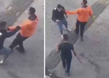 أمن طنجة يتفاعل مع فيديو اعتدا-ء  على شاب بحي بئر الشيفا ويوقف مشتبهًا فيهما
