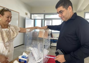 محمد المهدي بنسعيد يدلي بصوته في الانتخابات التشريعية بالرباط