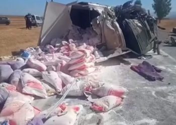 قتيل و 4 جرحى في اصطدام عنيف بين شاحنتين نواحي بني ملال