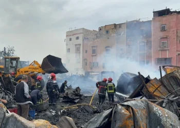 حر-يق مهول يلتهم سوق المسيرة بالدار البيضاء ويخلف خسائر مادية كبيرة