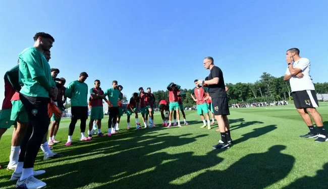 المنتخب المغربي يفتتح تحضيراته لمواجهتي الغابون وليسوتو