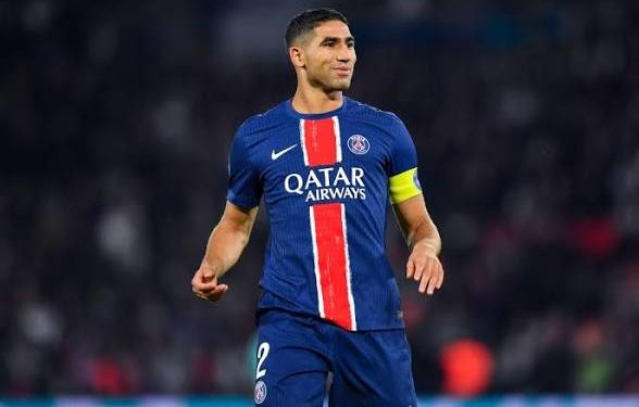 حكيمي يستأنف التداريب قبل مواجهة لو مان في الدوري الفرنسي